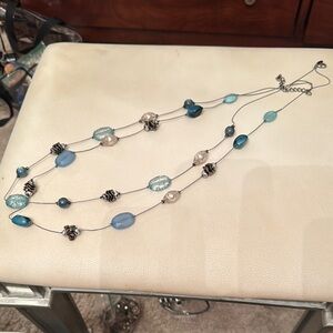 Elegant Multi-Color Beaded Necklace